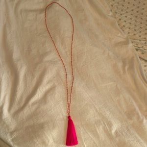 Lily Pulitzer tassle necklace